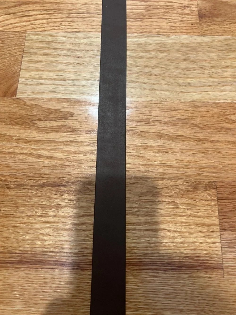 Women's Gap Pu Coated Split Leather Belt in Brown Color: Medium